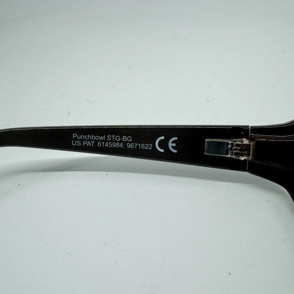 Maui Jim Punchbowl Sunglasses MJ 219-01 Chocolate Fade Frames‎ 54-17-135 H11281
